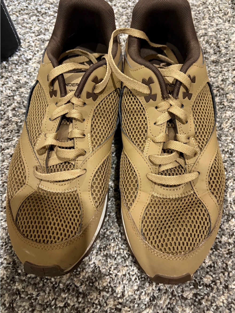 Under Armour Men’s Athletic Sneakers in Brown/Tan